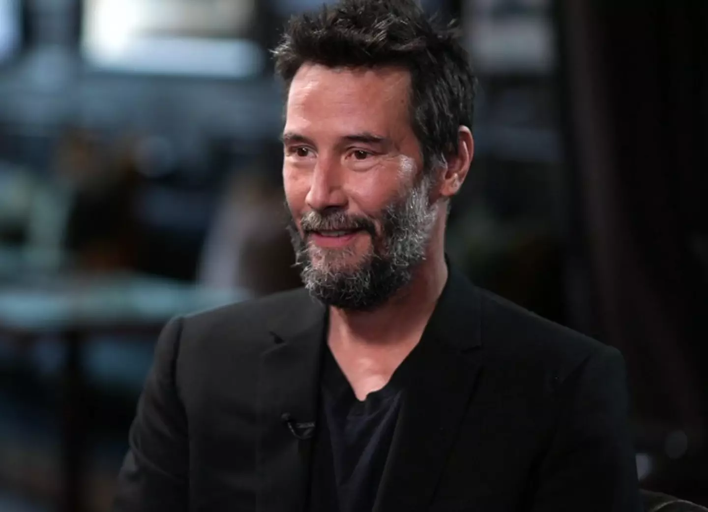 The star discussed his new graphic novel, The Book of Elsewhere. (BBC)