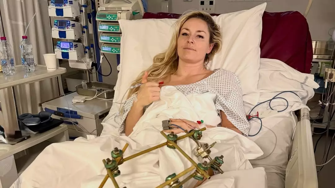 Lindsey Vonn shares positive update after horrific Olympic crash left her needing multiple surgeries