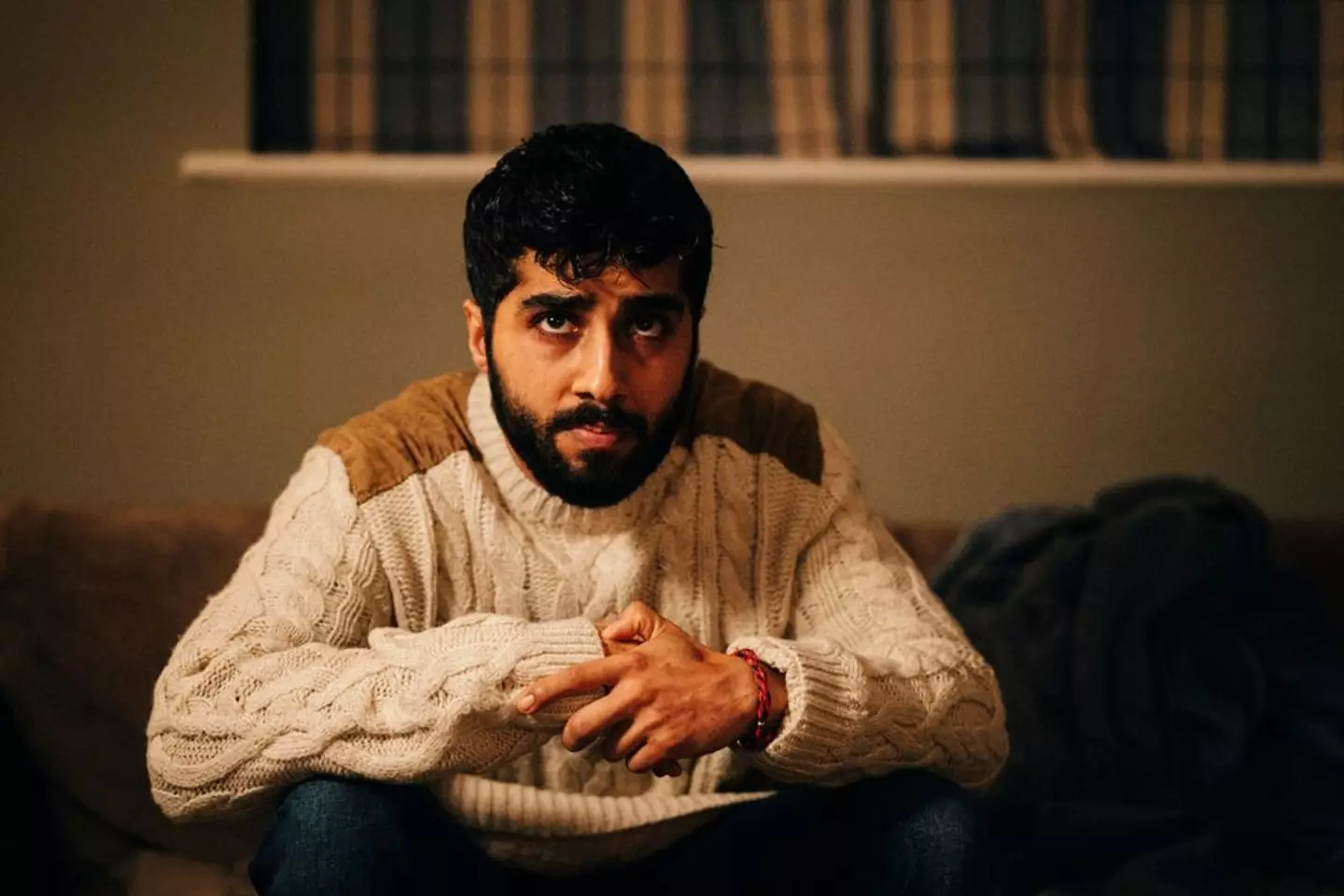 He now stars in Netflix thriller Accused.