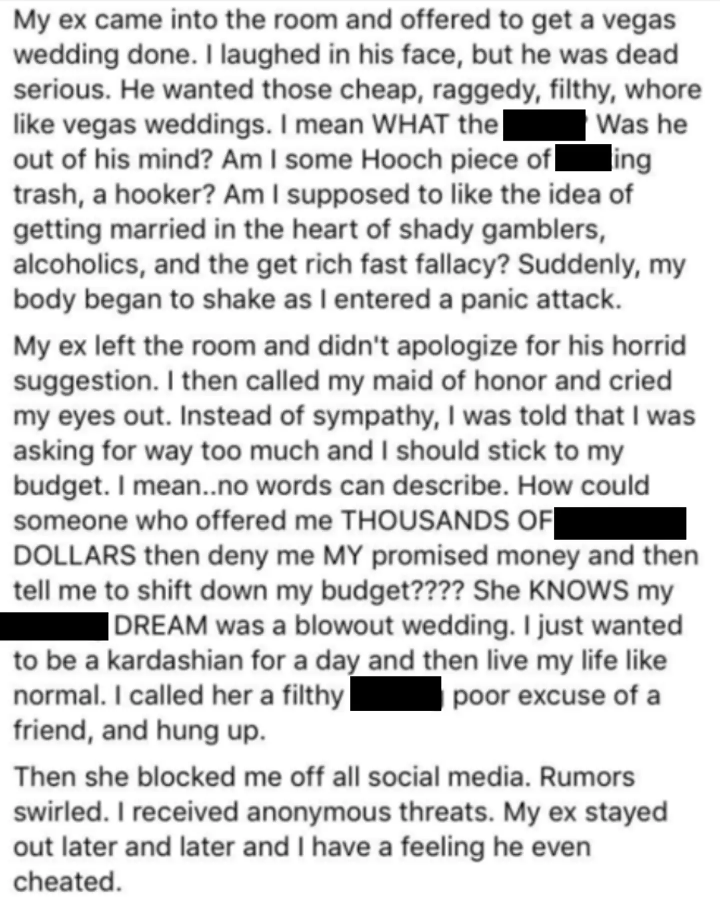 People were truly shocked at the post (