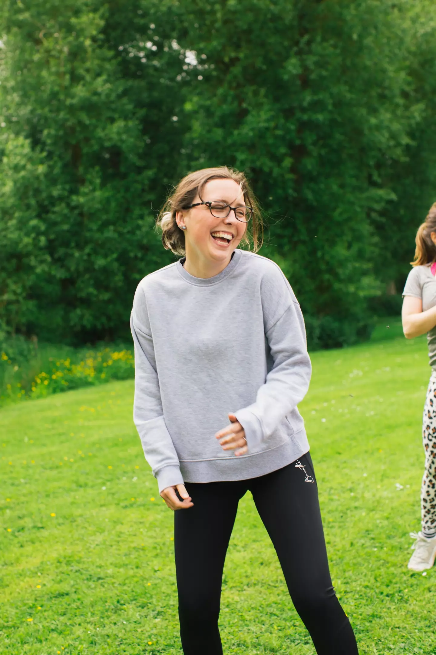 Casey Broadbent opted for a relaxing wellness retreat.