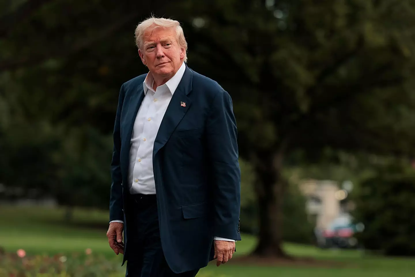 An upgraded White House State Ballroom is something Trump has been fixated on (Anna Moneymaker/Getty Images)