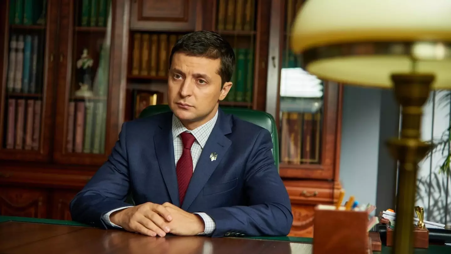 Servant of the People is back on Netflix US. (Crdit" Ukraine's president once starred in a sitcom. (