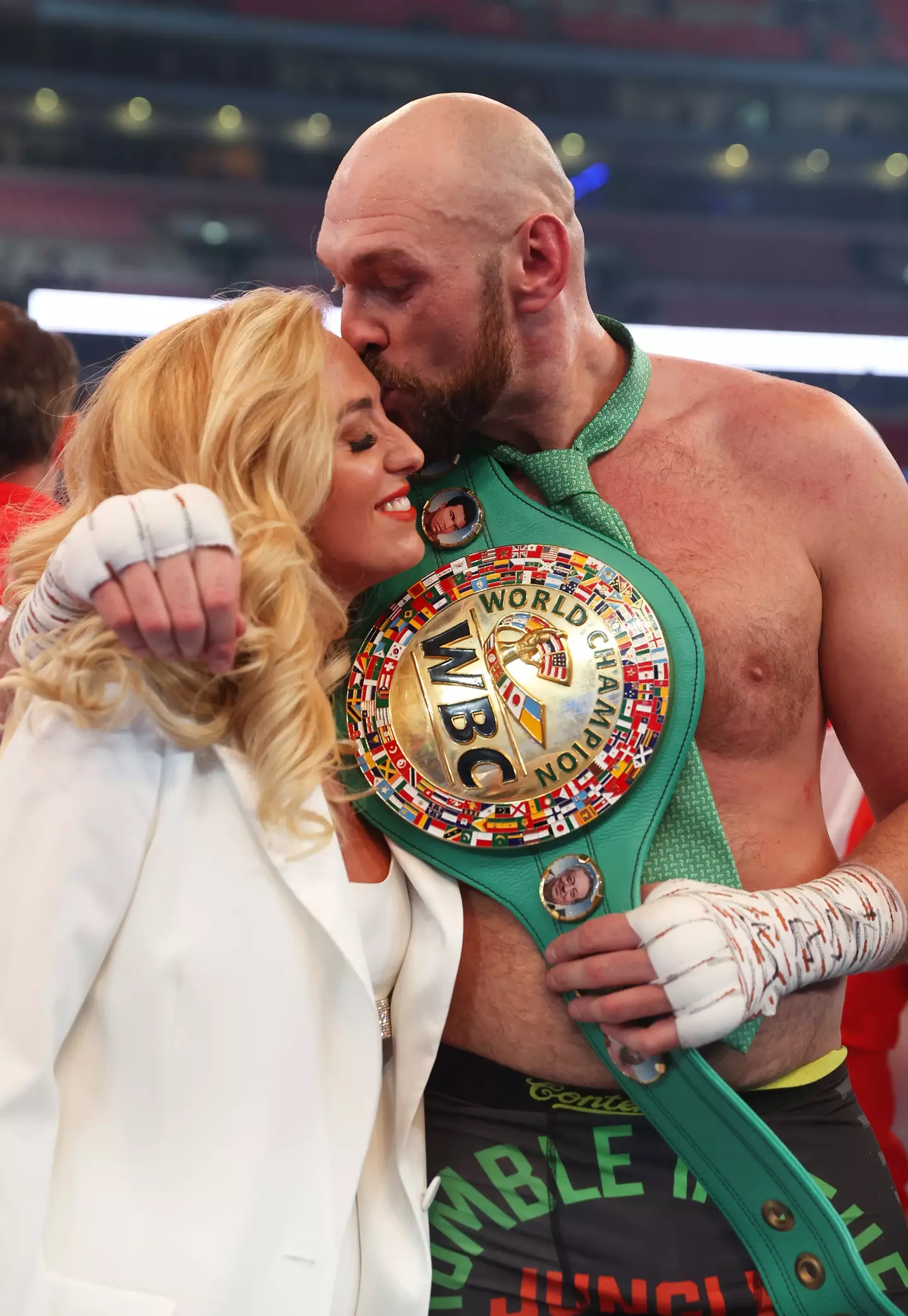 Paris and Tyson Fury share seven children together (Julian Finney/Getty Images)