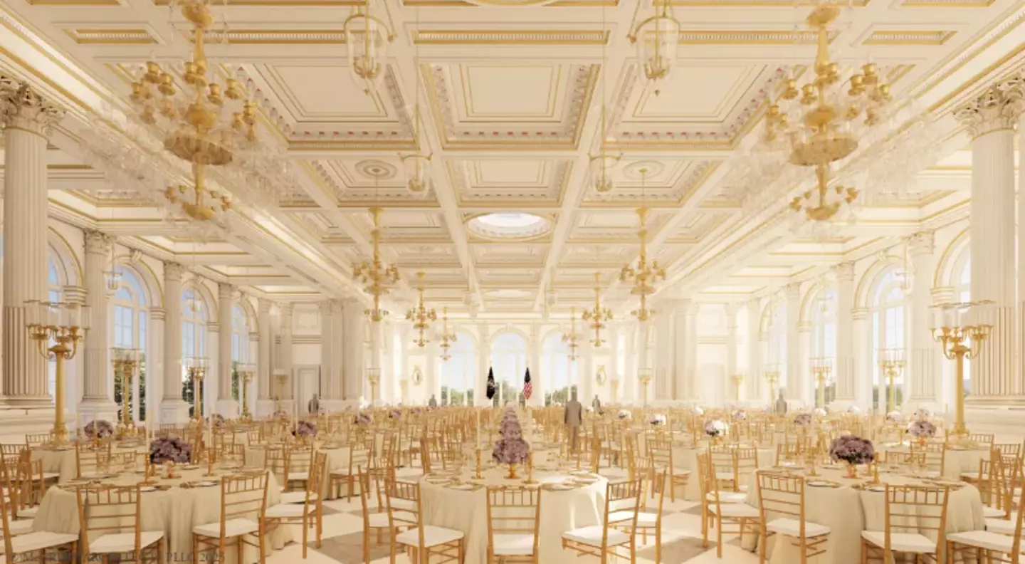 Plans were previously unveiled for a ballroom renovation (The White House)