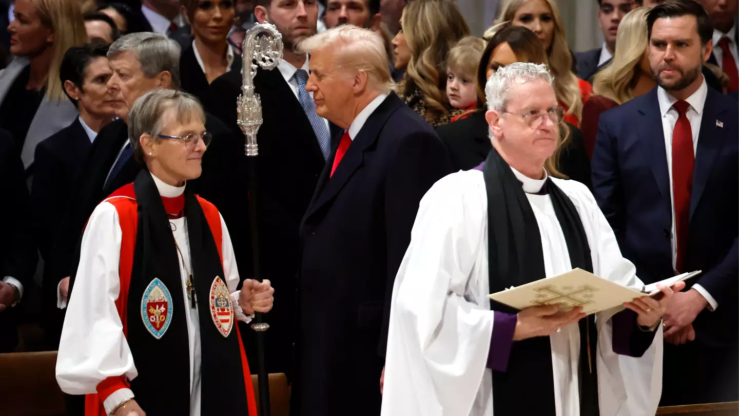 Bishop who made LGBTQ+ plea to Donald Trump during service breaks silence after his scathing comment