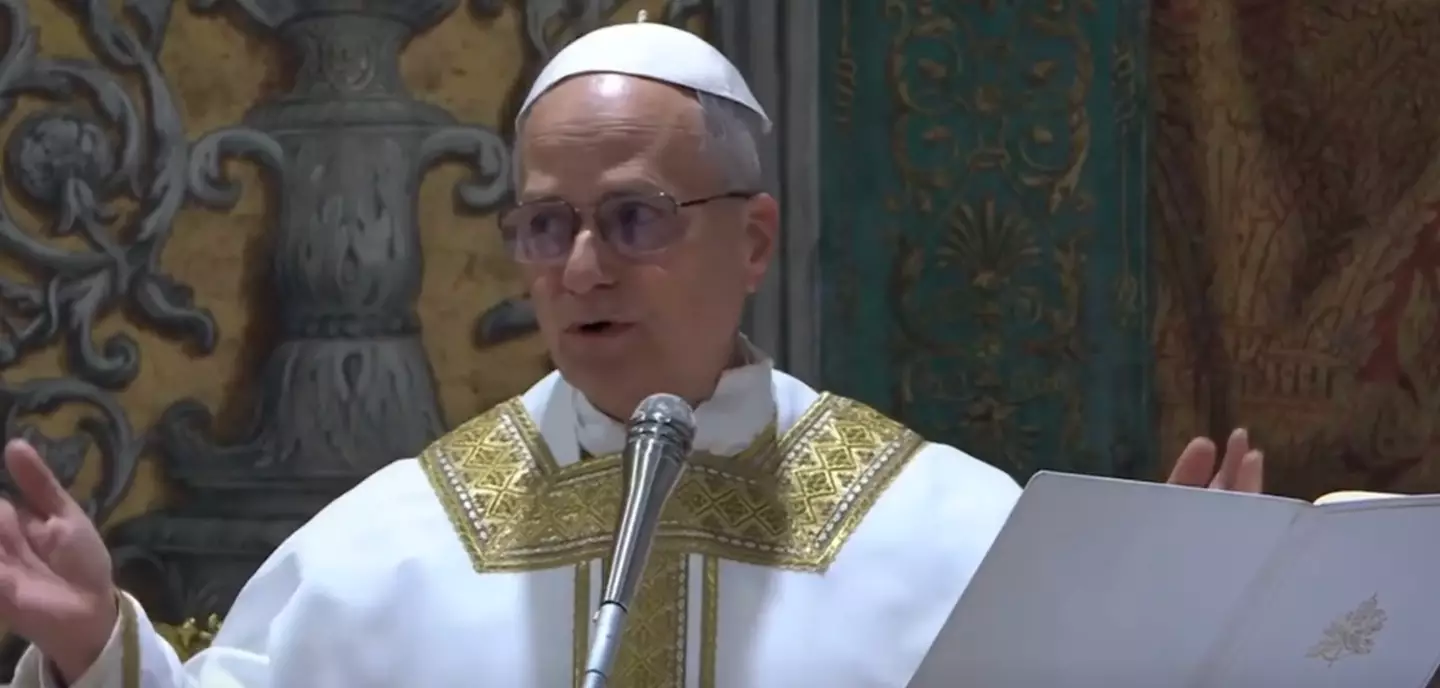 The Chicago-born pope delivered a multilingual speech during his first mass (The Vatican)