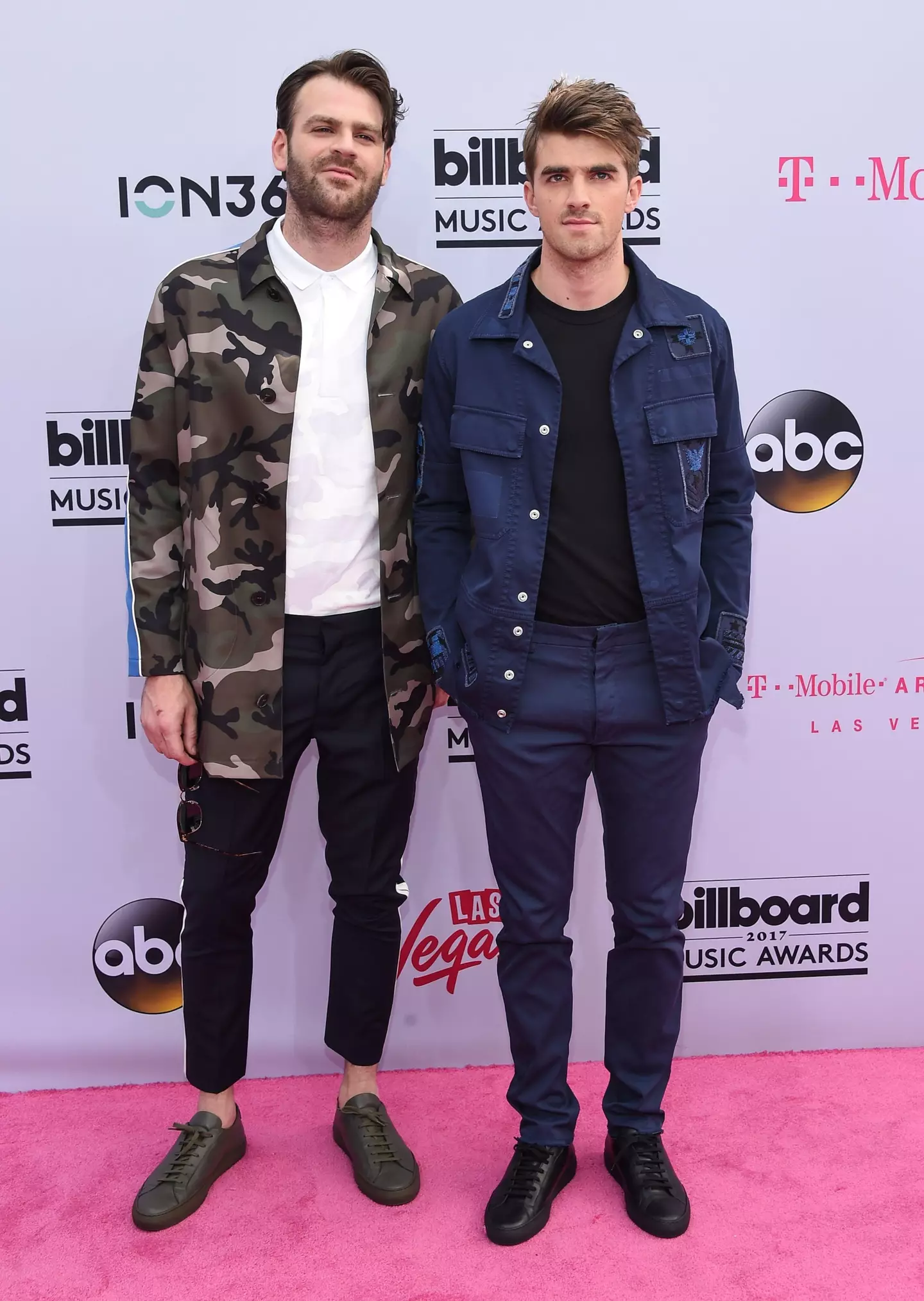 The Chainsmokers at the 2017 Billboard Music Awards.
