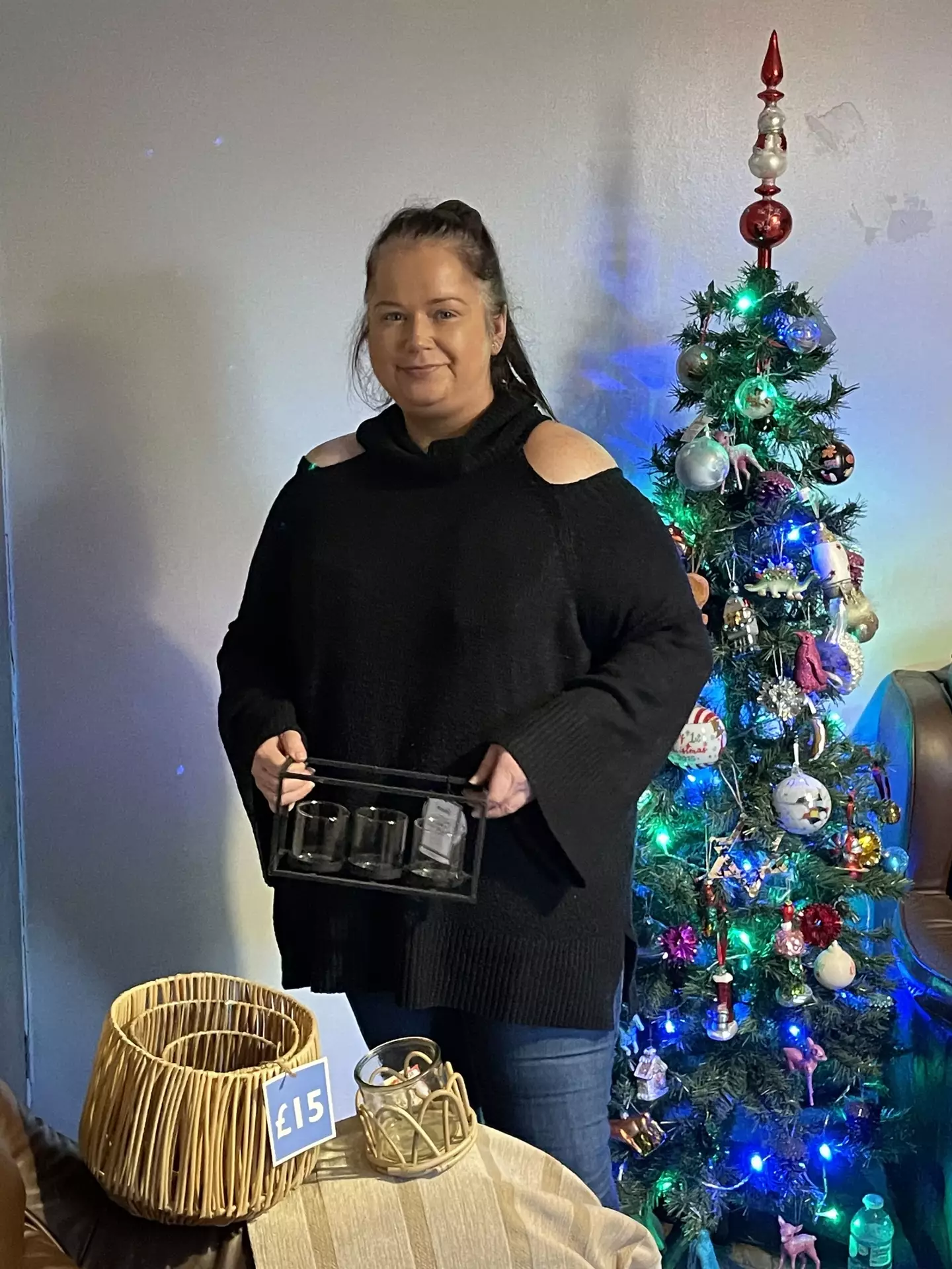 The mum often sells the items or gives them as gifts.