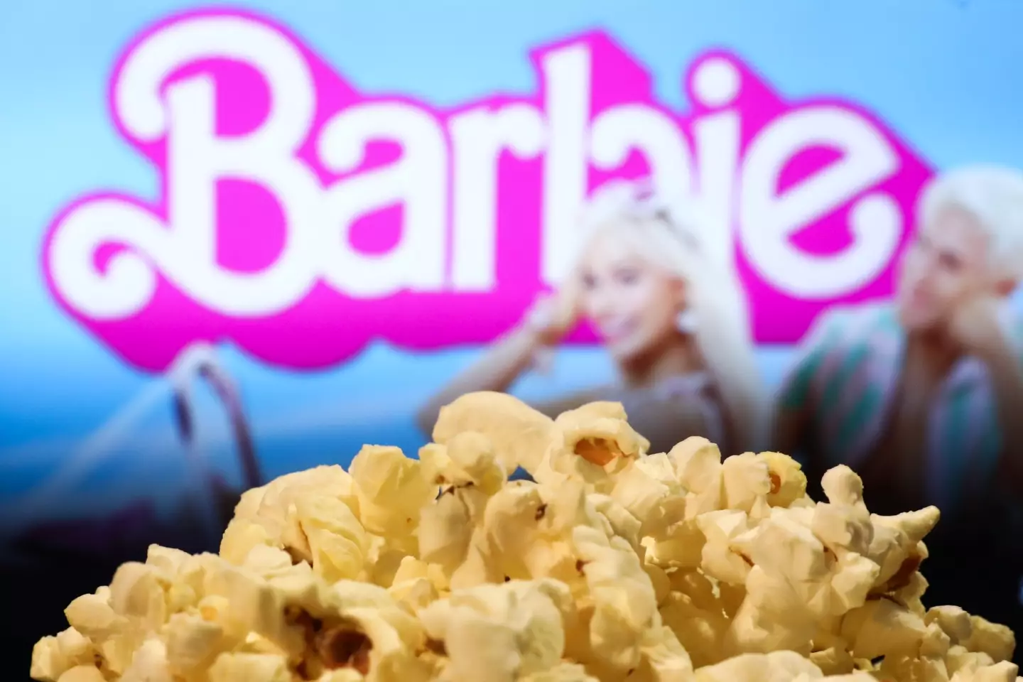 A 22-year-old man and his girlfriend were asked to swap seats so a mum and daughter could sit together for 'Barbie'.