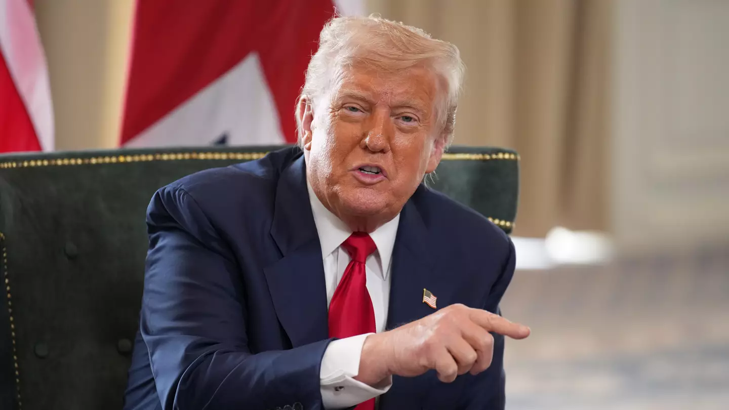 Donald Trump’s choice of words when answering if he went to Epstein’s island leaves people questioning if they heard it right