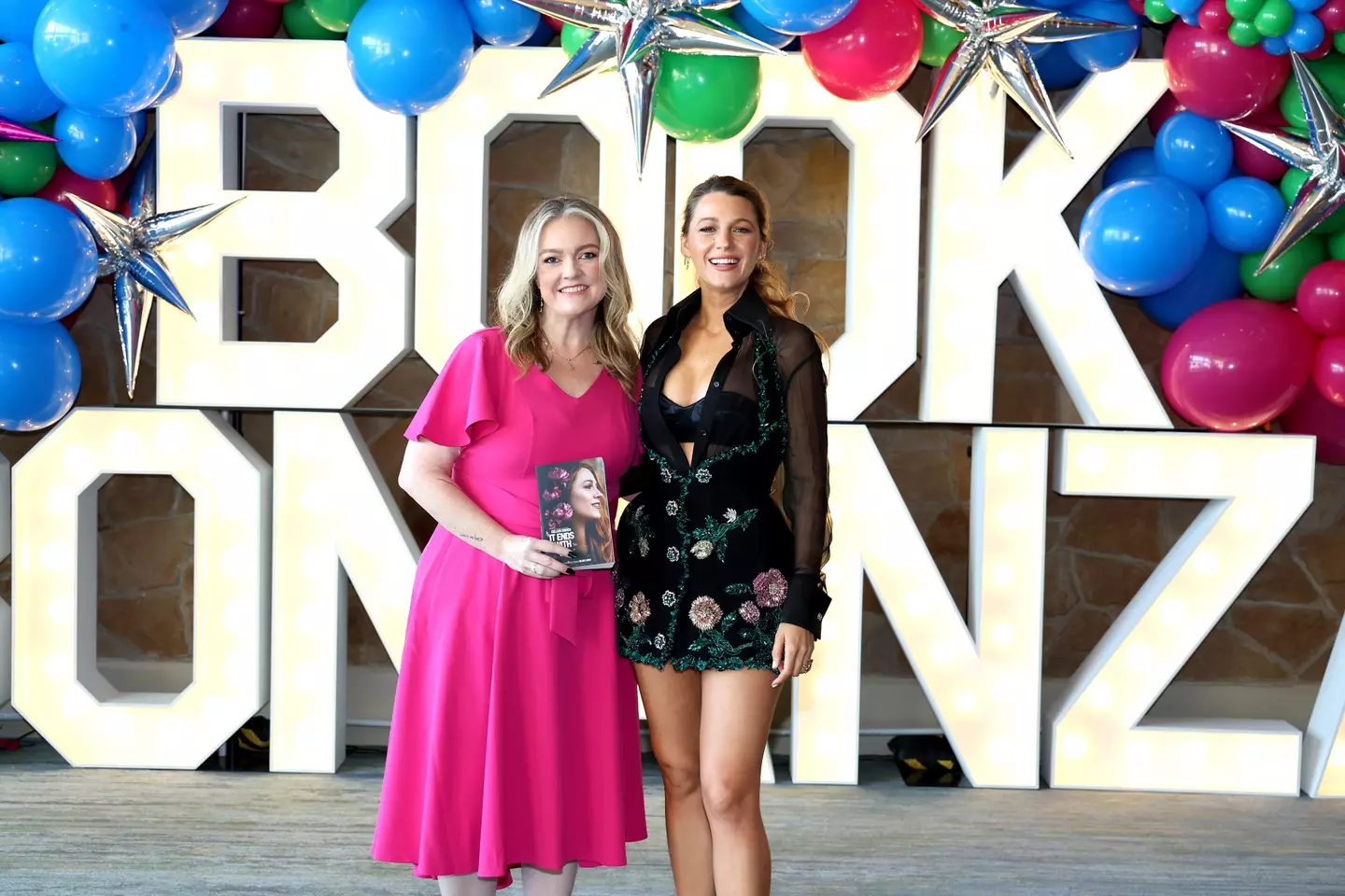 The author of the book has spoken out in support of Lively. (Frazer Harrison/Getty Images)