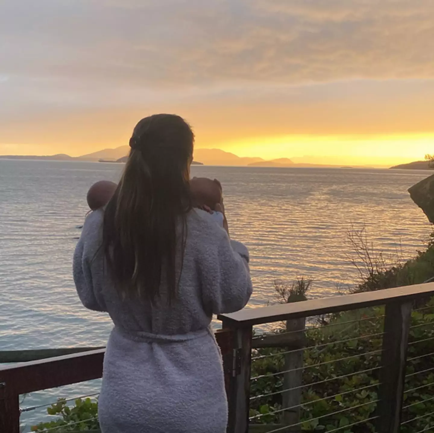 She welcomed her twins earlier this month at the age of 48.