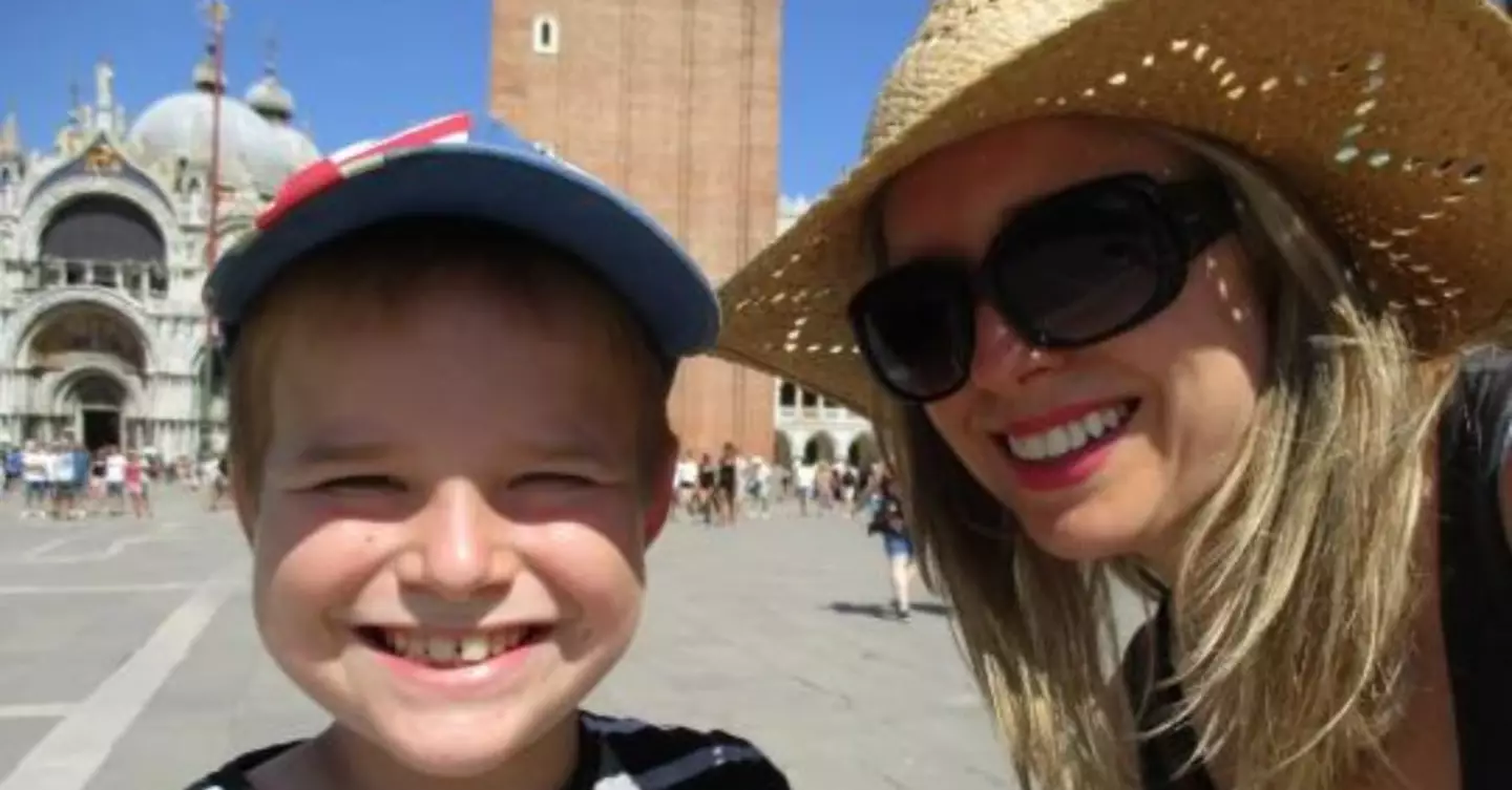 This mum revealed that she takes only takes on of her children on holiday at a time.