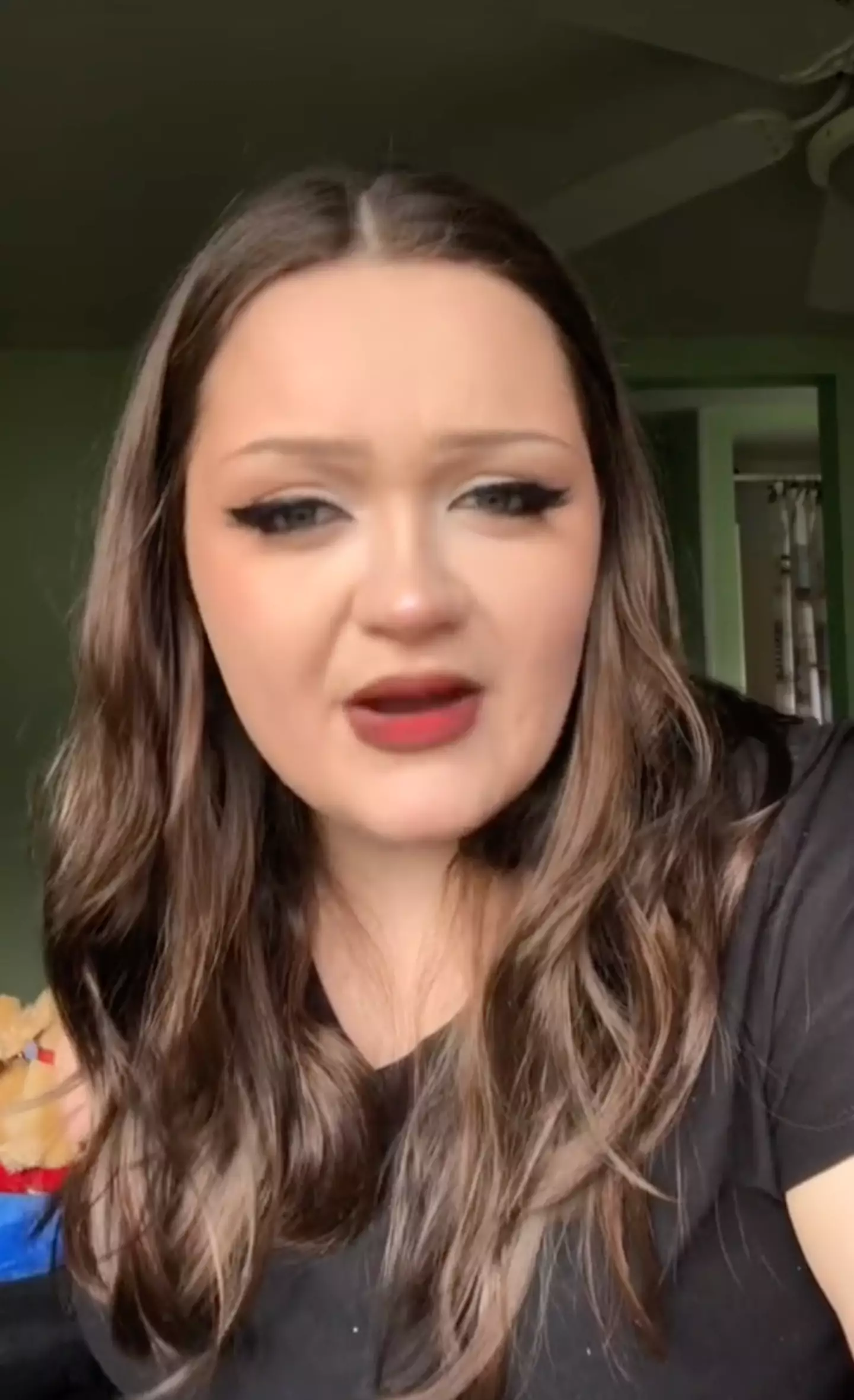 The woman told her embarrassing birth story on TikTok.