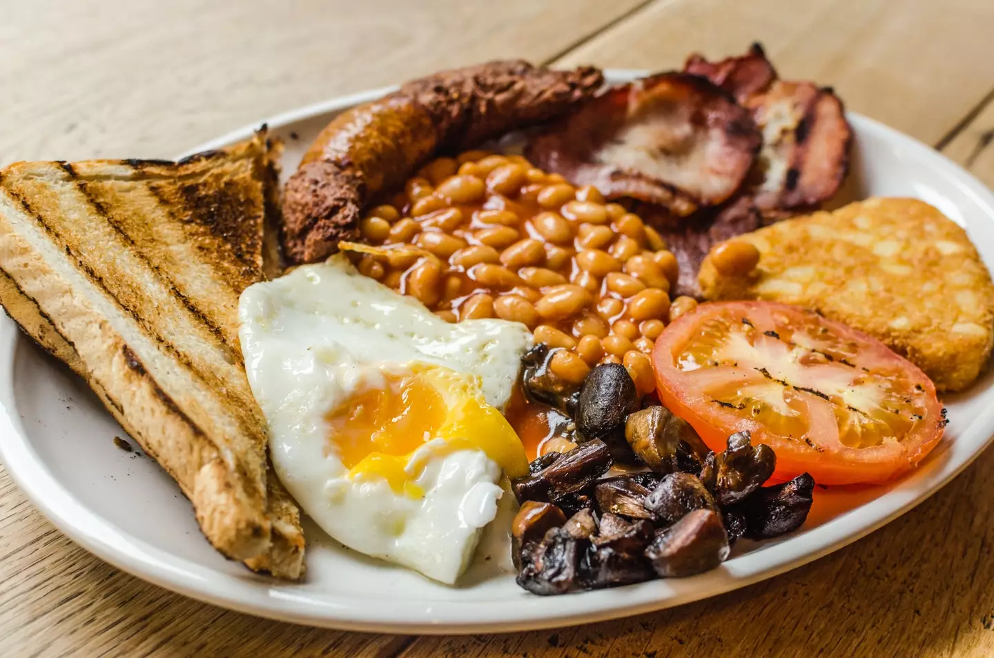 We're not sure if the big breakfast looked as good as this coming from the slow cooker...