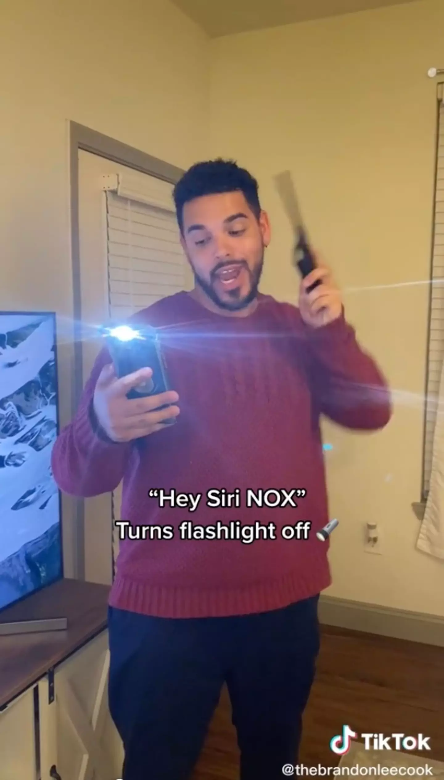 TikToker @thebrandonleecook spilled all the details on how to become a wizard using your iPhone.