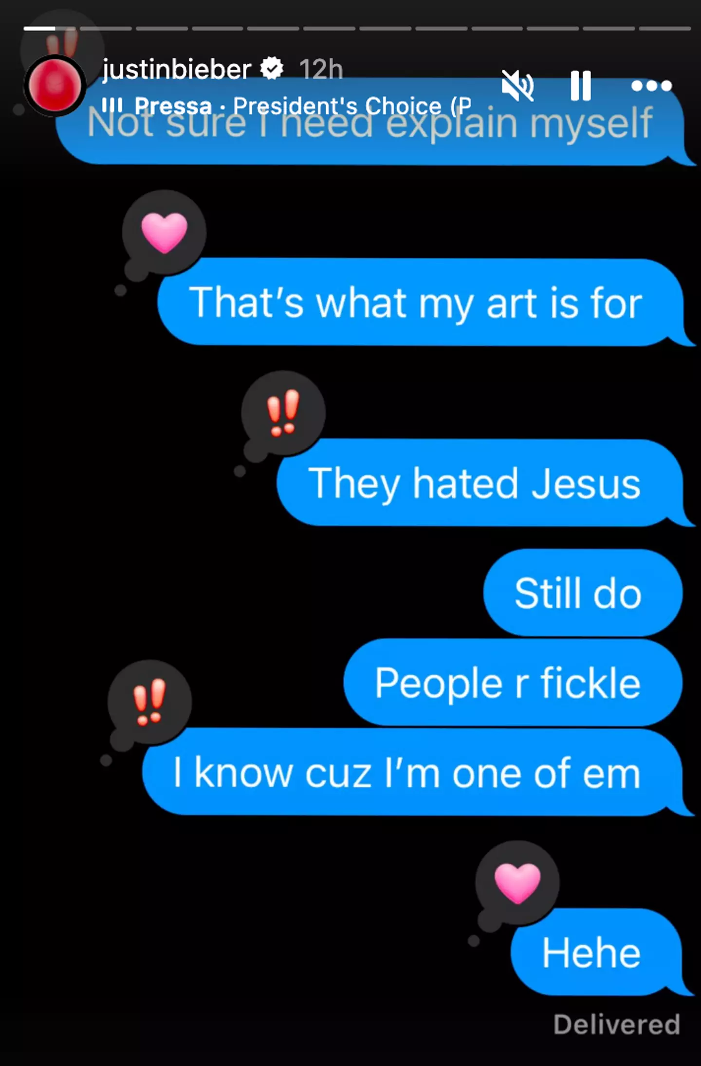 (Instagram/@justinbieber)