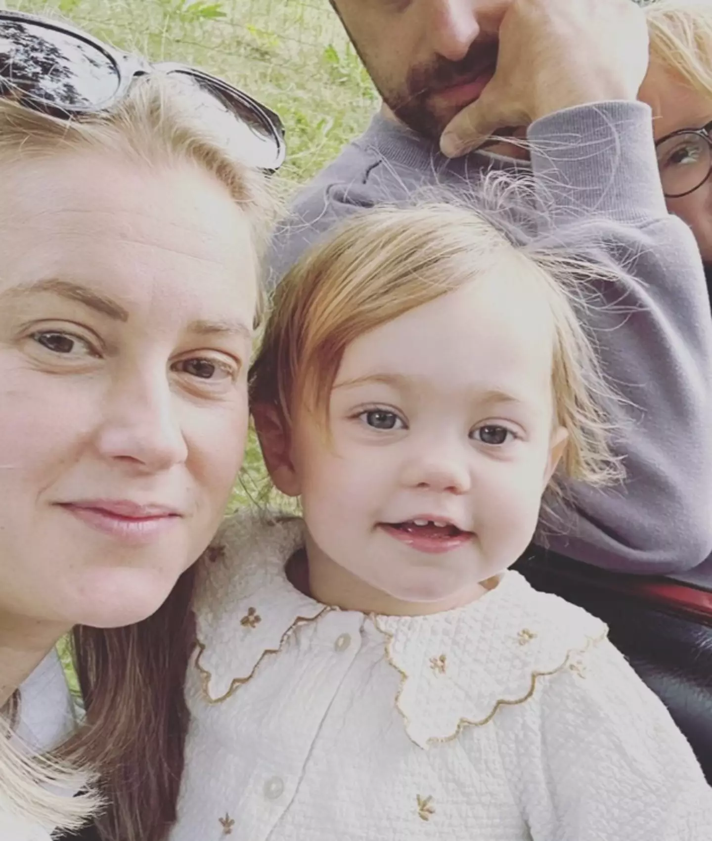 Holly is showing her support for Aaron's Heart so more people can learn CPR.