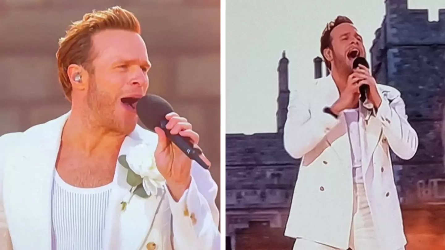 Royal fans left cringing over 'awful' Olly Murs at King's coronation concert
