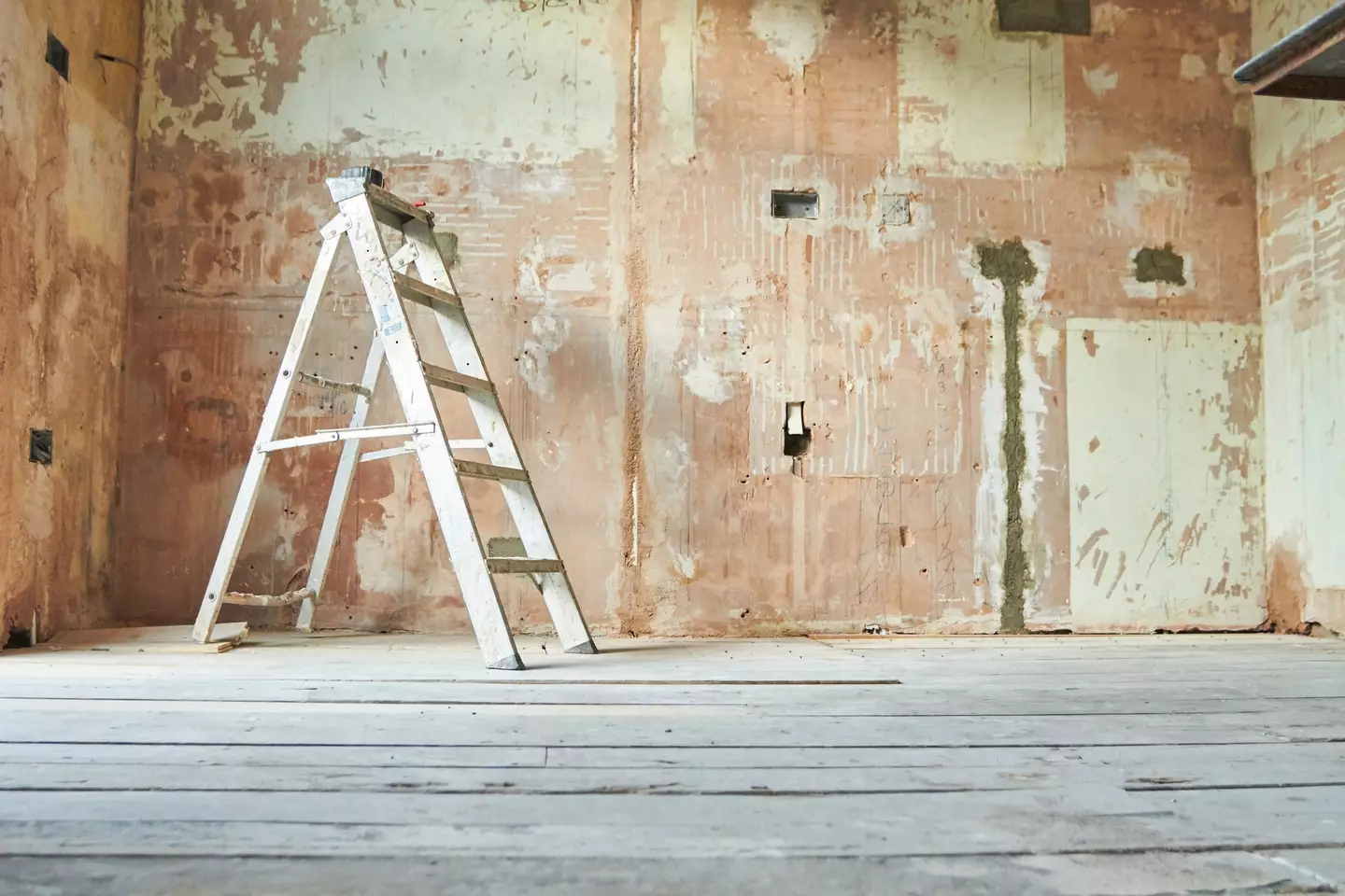 A couple were renovating their house when they found the note (Getty Stock Photo)