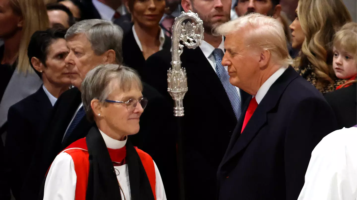 Donald Trump demands apology from bishop after she made LGBTQ+ plea to him during church service
