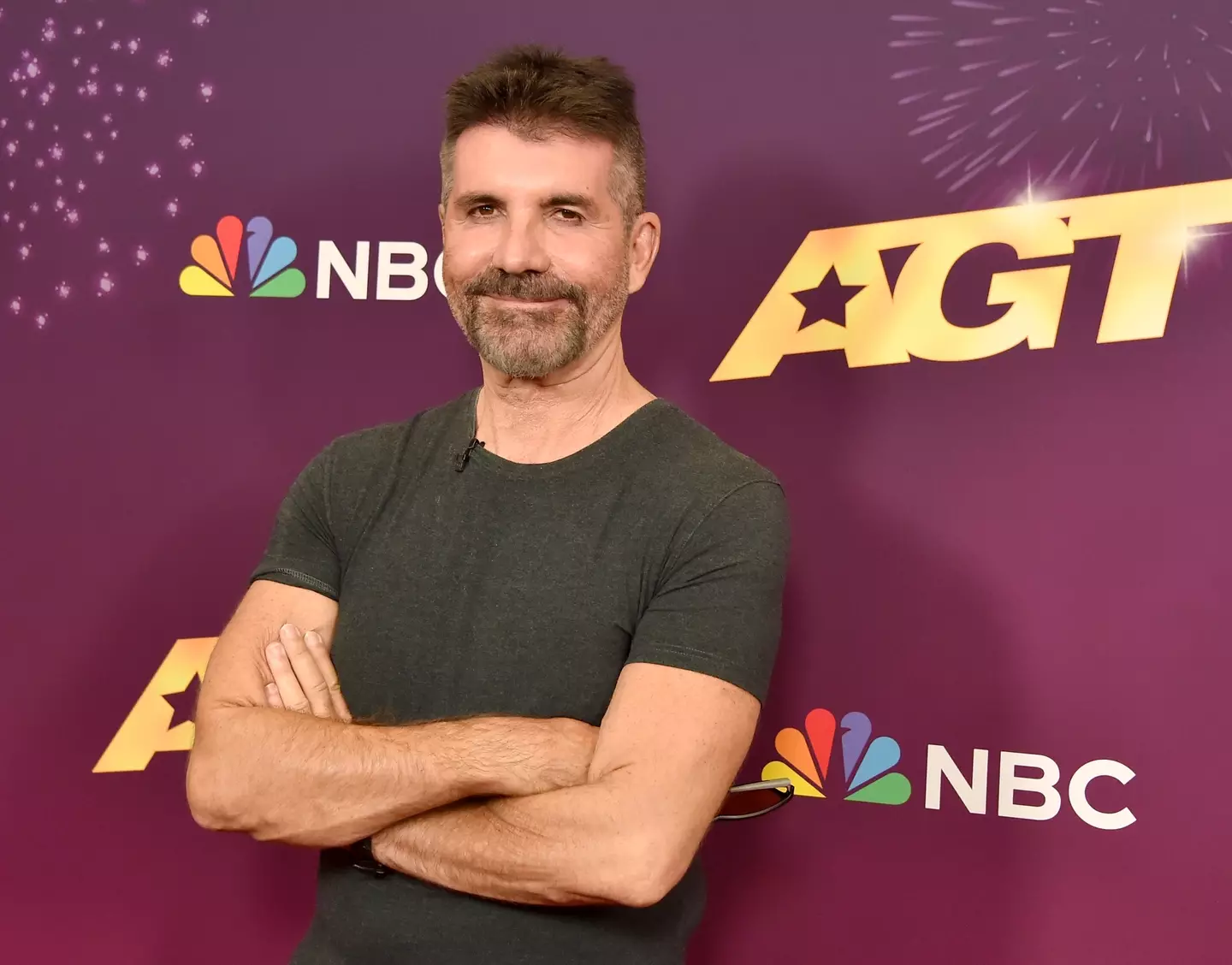 Simon Cowell shared a new father-son picture with his 11-year-old on Thursday (Gregg Deguire/Variety via Getty Images)