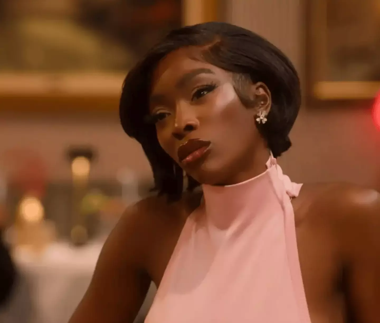 Chelsea Lazkani broke the 4th wall in the latest season of Selling Sunset. (Netflix)