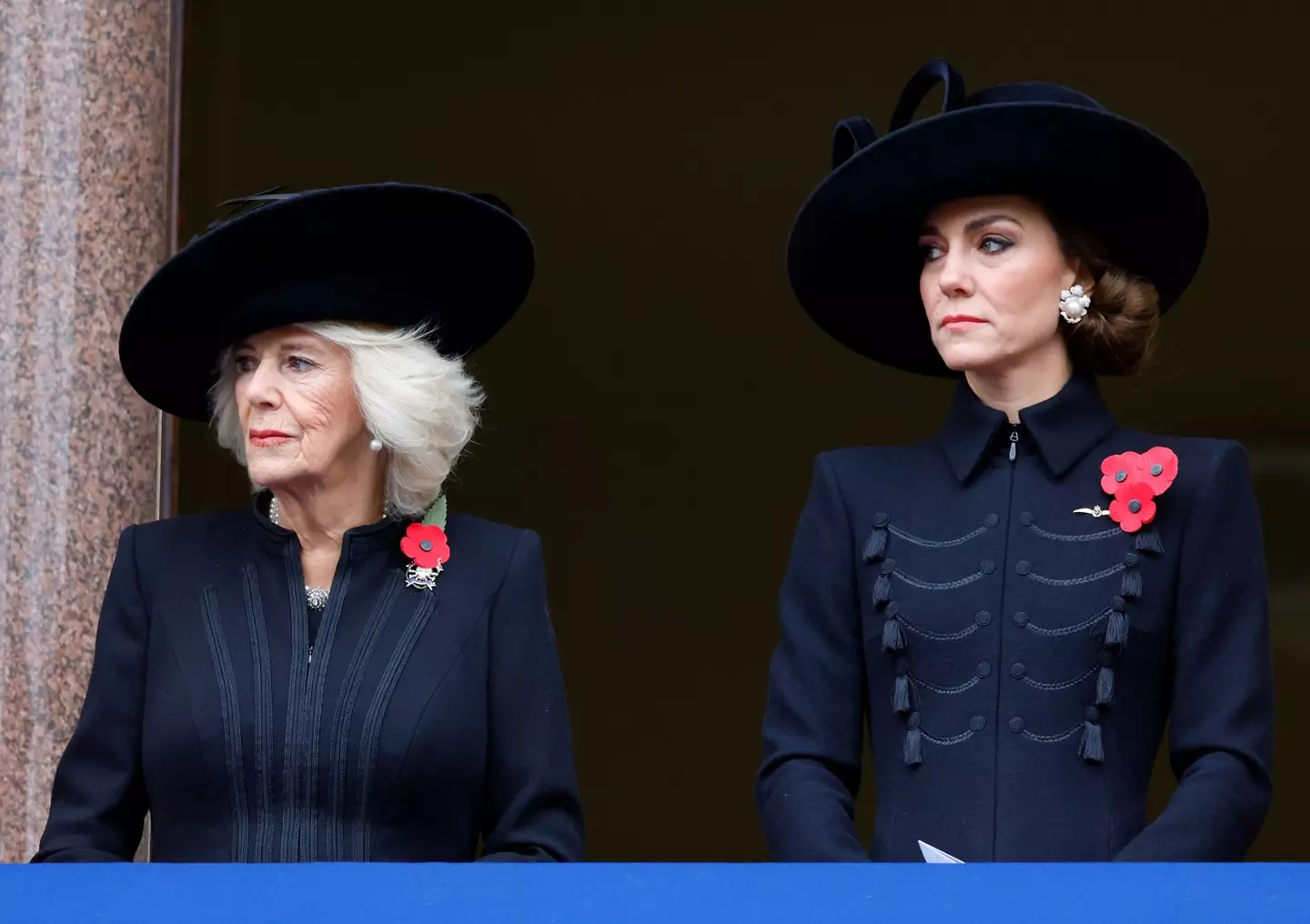 The Princess of Wales was joined by Queen Camilla.