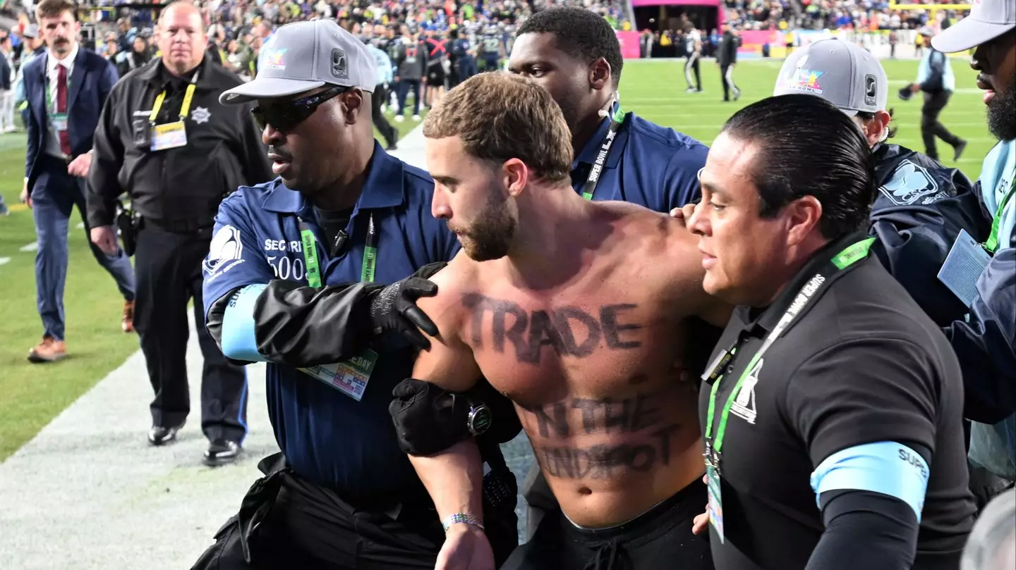 Super Bowl streaker reveals how he bypassed security during explicit stunt