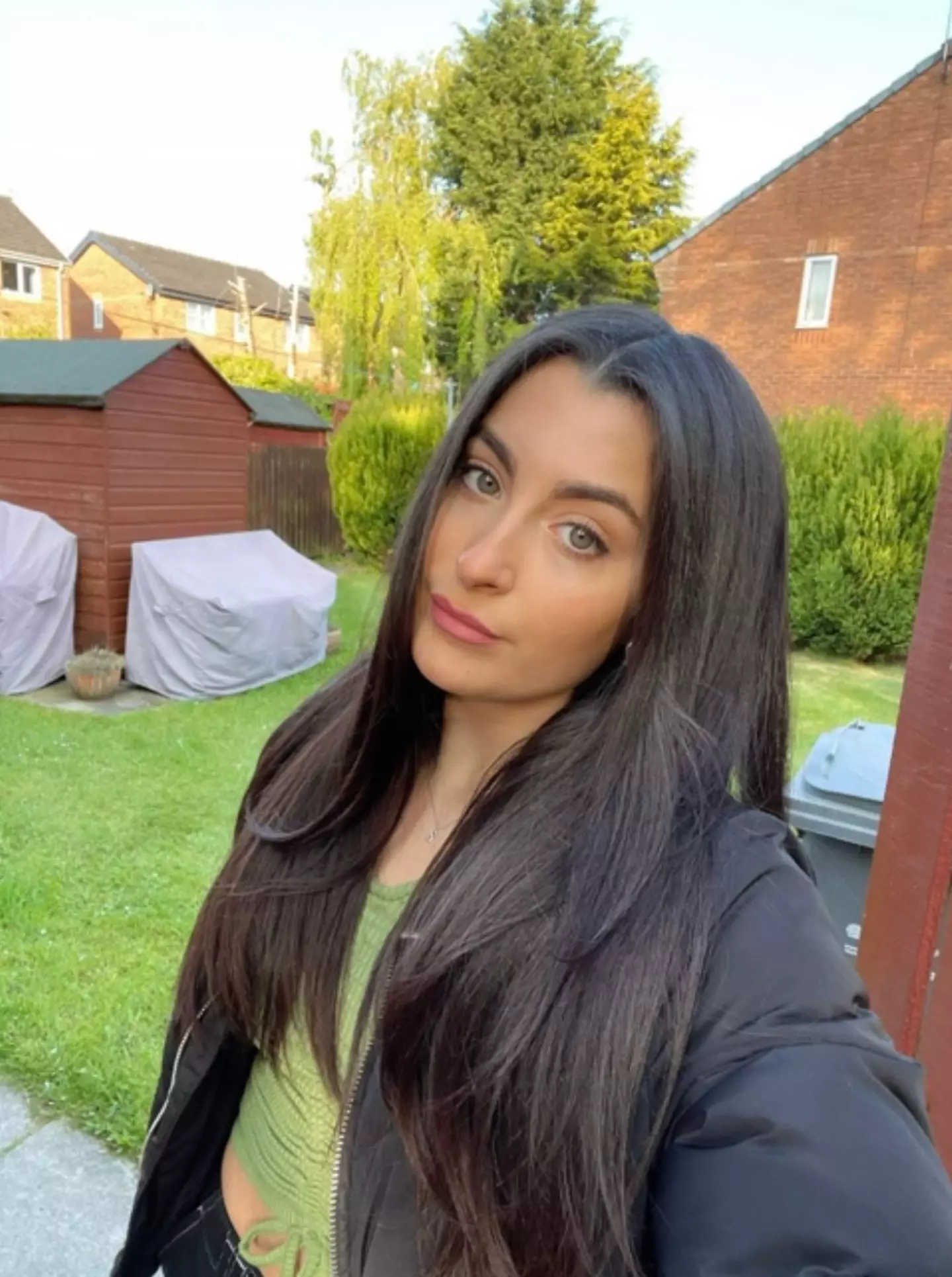 The brunette beauty implemented an eight-step haircare routine.