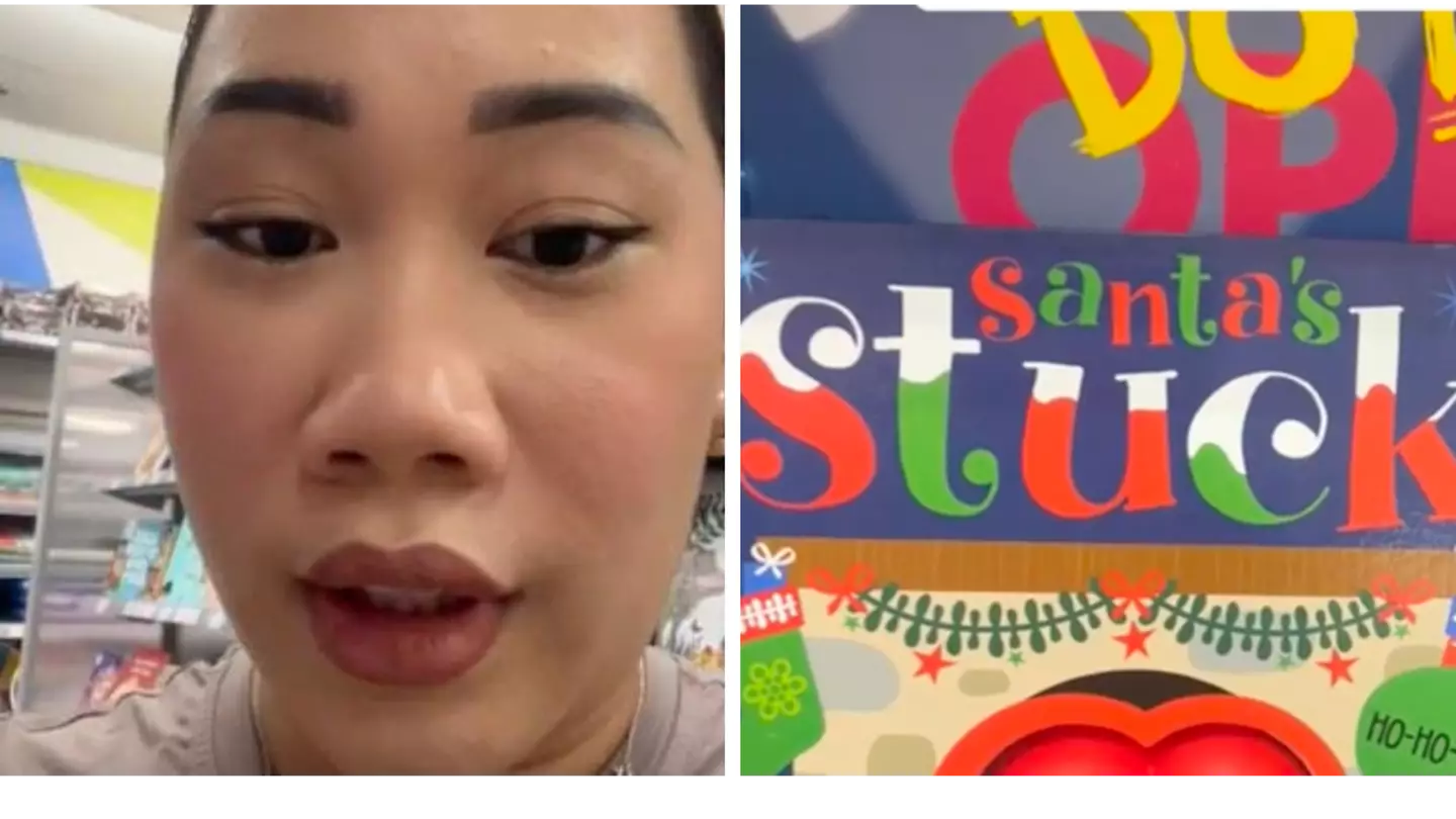Mum slams 'gross and unnecessary' children’s Christmas book in supermarket