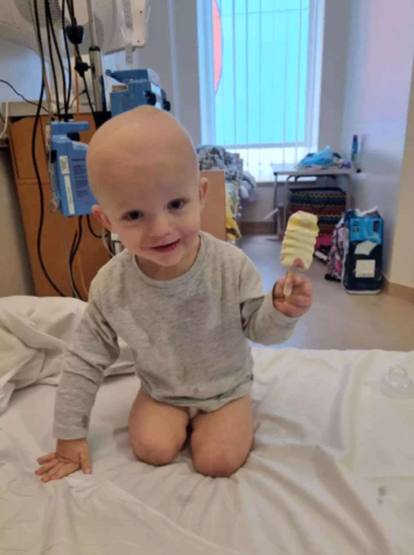 Albie was diagnosed with a rare brain tumour. (Brain Tumour Research)