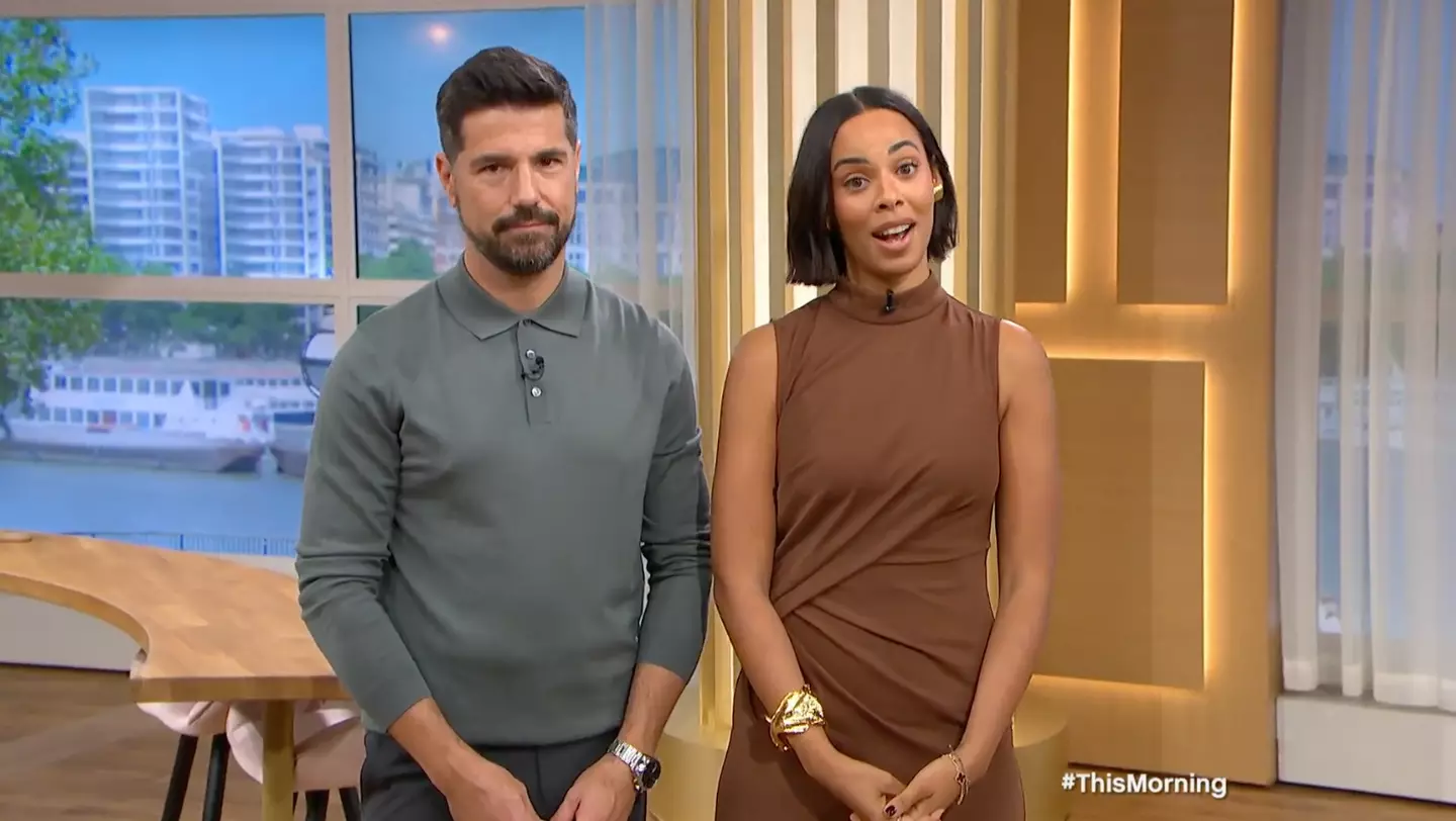 Craig Doyle and Rochelle Humes delivered the statement.