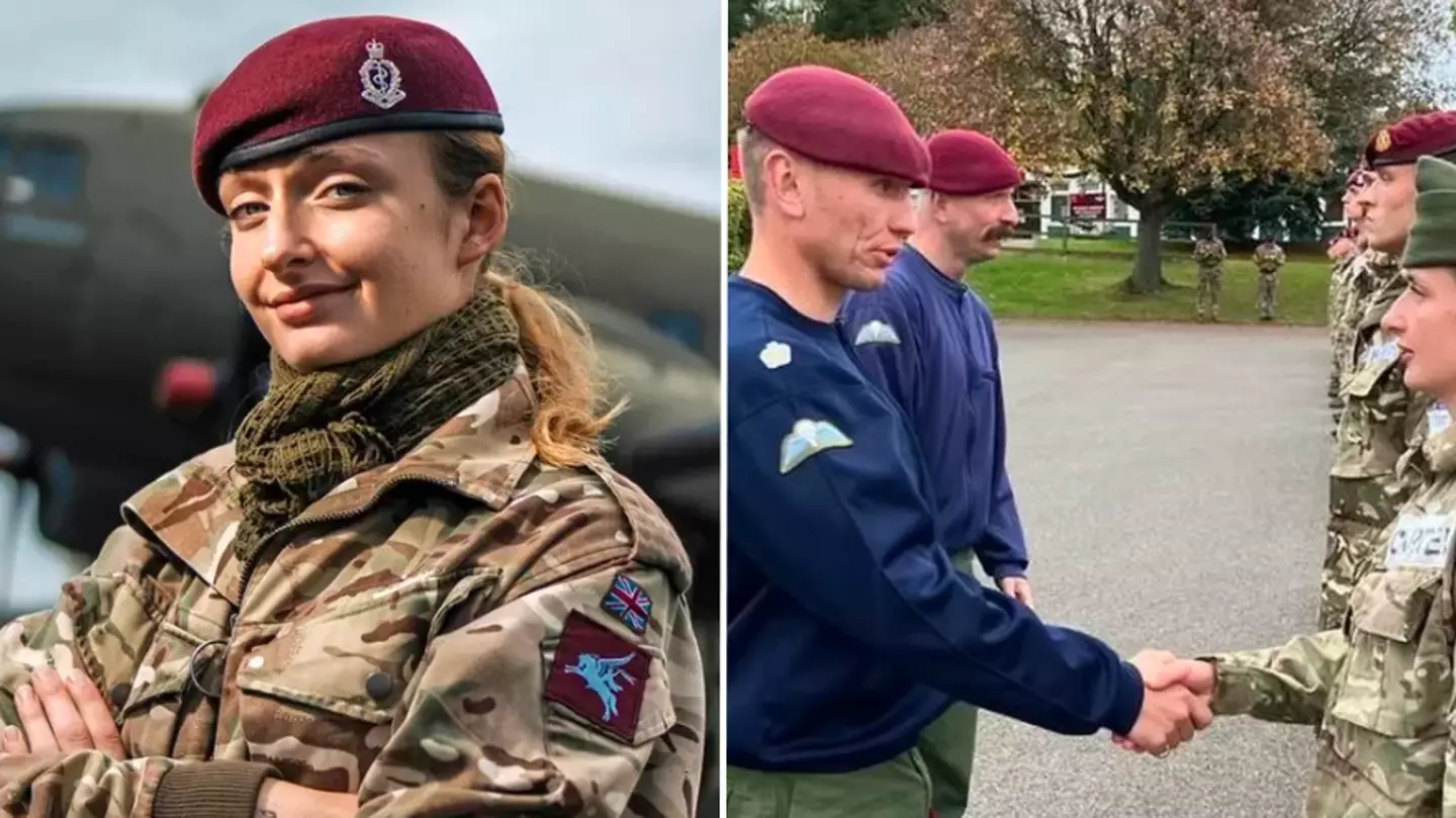 21-year-old becomes first female soldier ever to pass gruelling parachute selection course