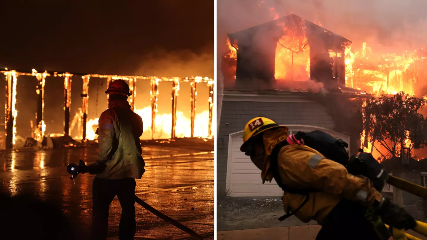 How much firefighters actually get paid as deadly LA wildfires cause devastation for thousands