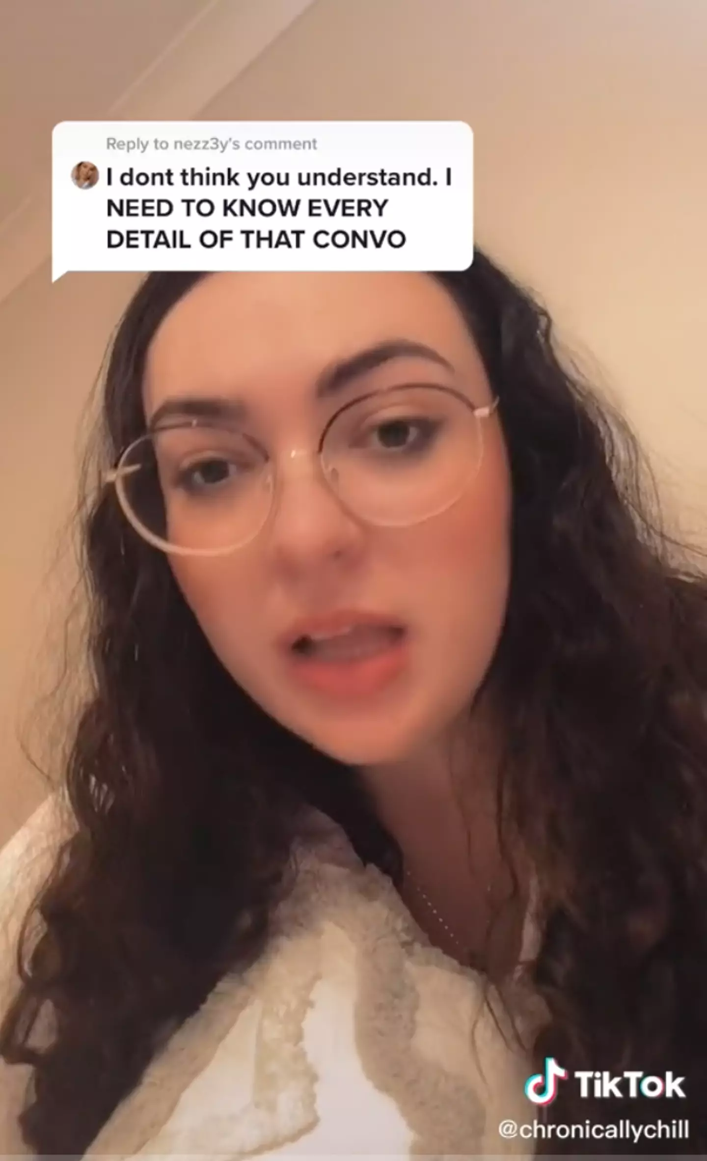 Chantel left TikTok followers in shock.