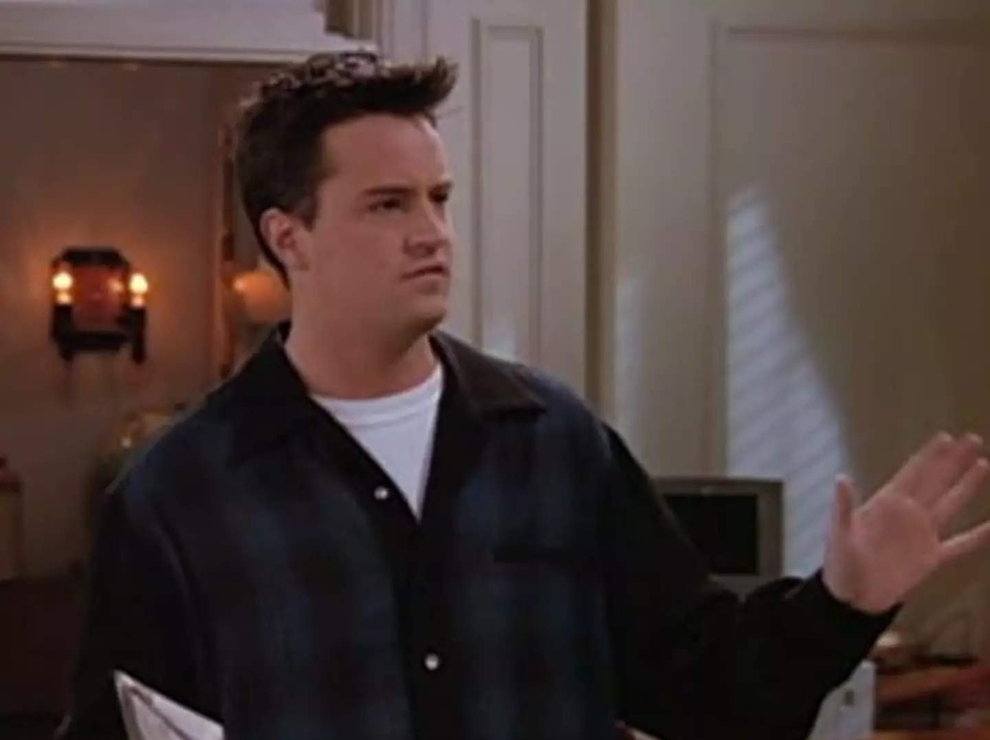 Matthew Perry played Chandler Bing on Friends.