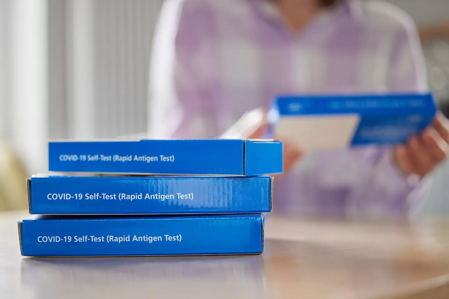 People will be able to pay for lateral flow tests either online or in local pharmacies (