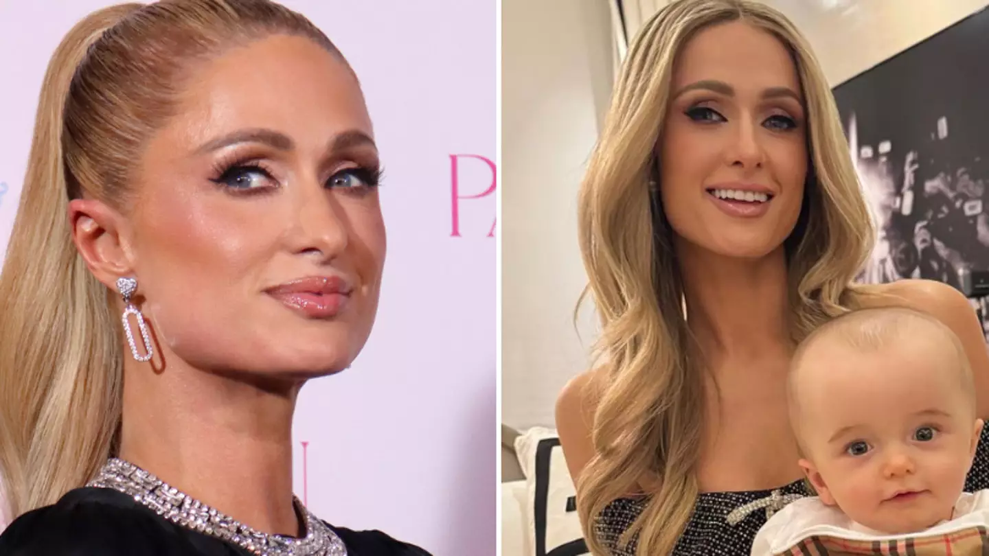 Paris Hilton defends herself after sharing photos of her son Phoenix