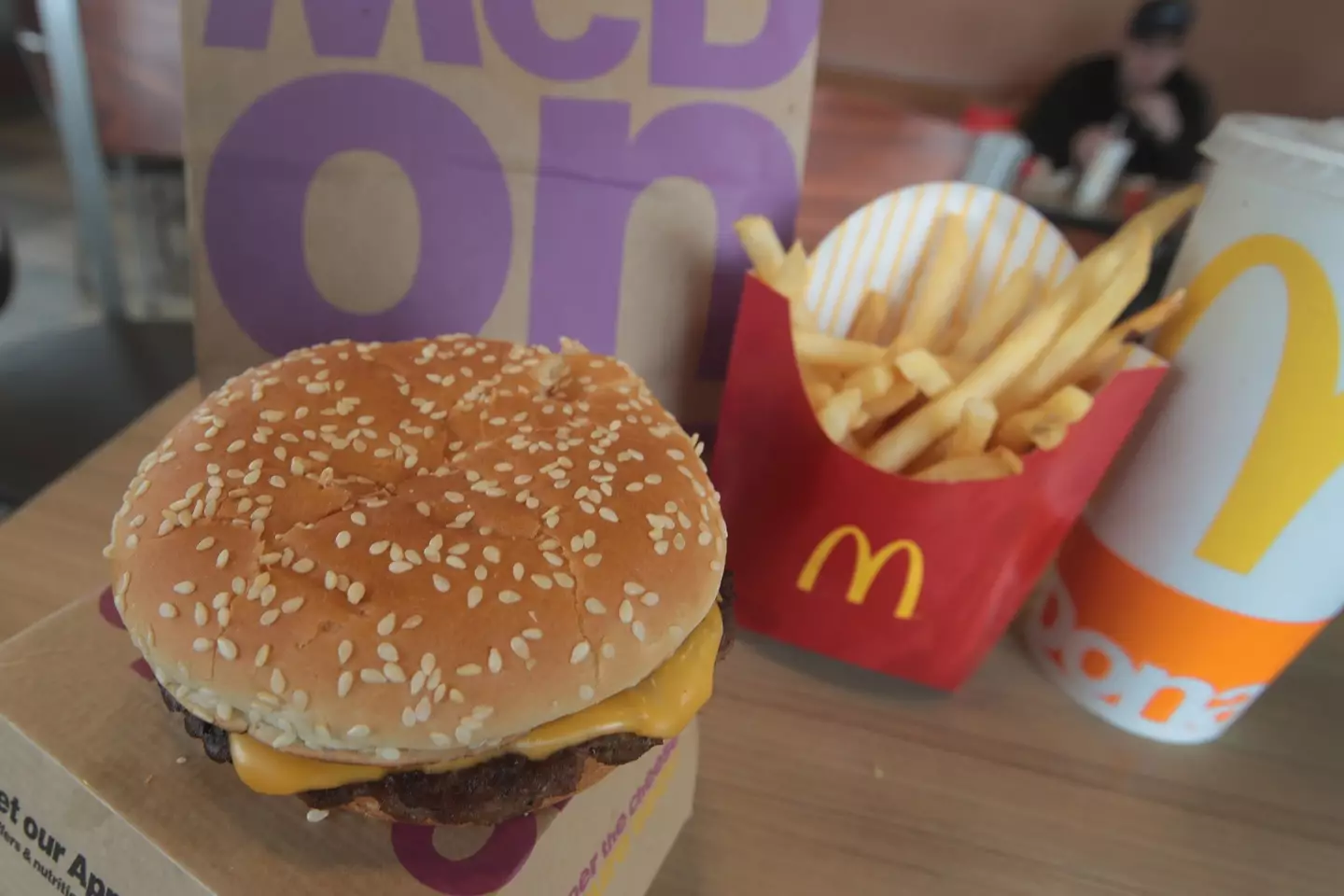 McDonald's has been forced to remove quarter pounders and slivered onions from menus in a number of restaurants (Scott Olson/Getty Images)