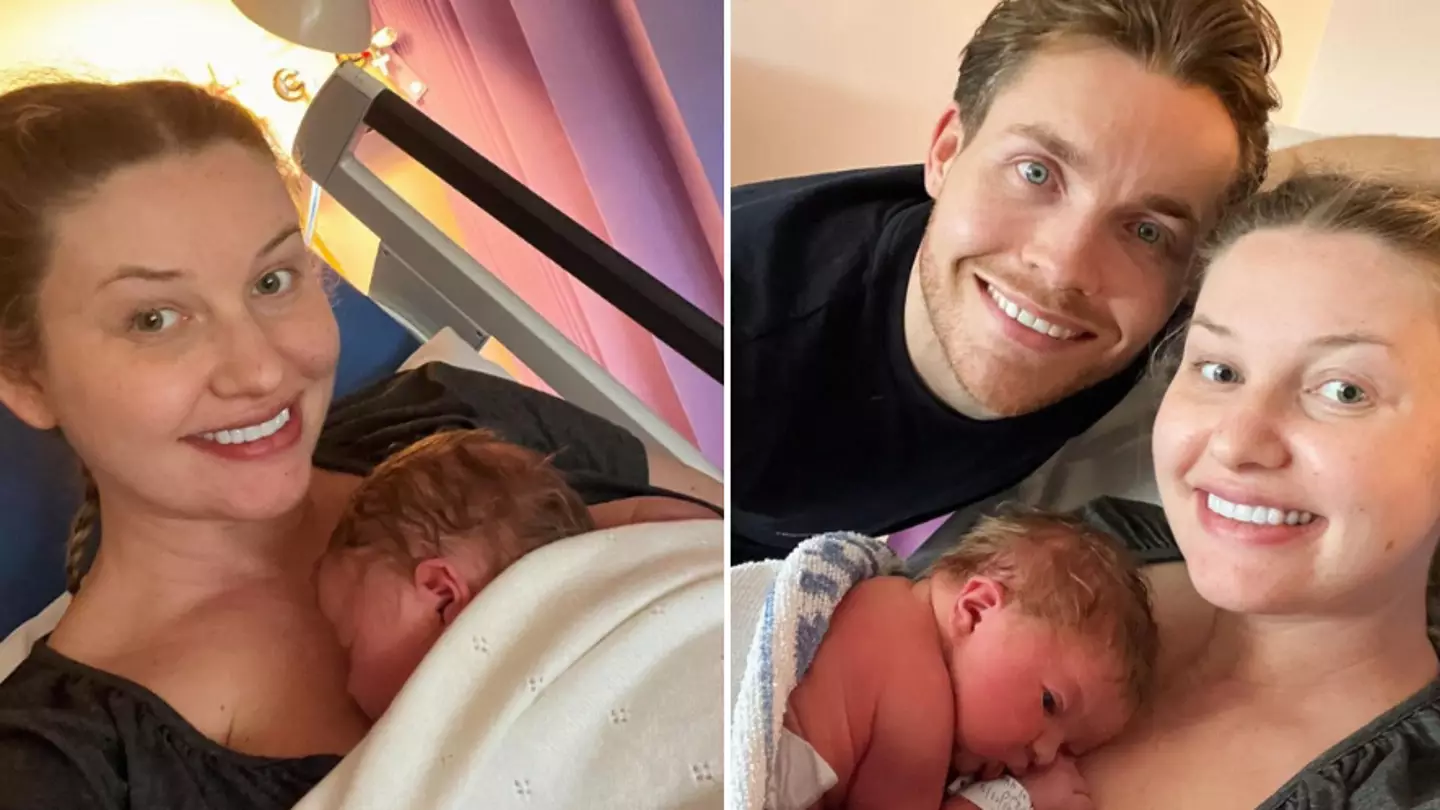 Love Island's Amy Hart gives birth to first baby