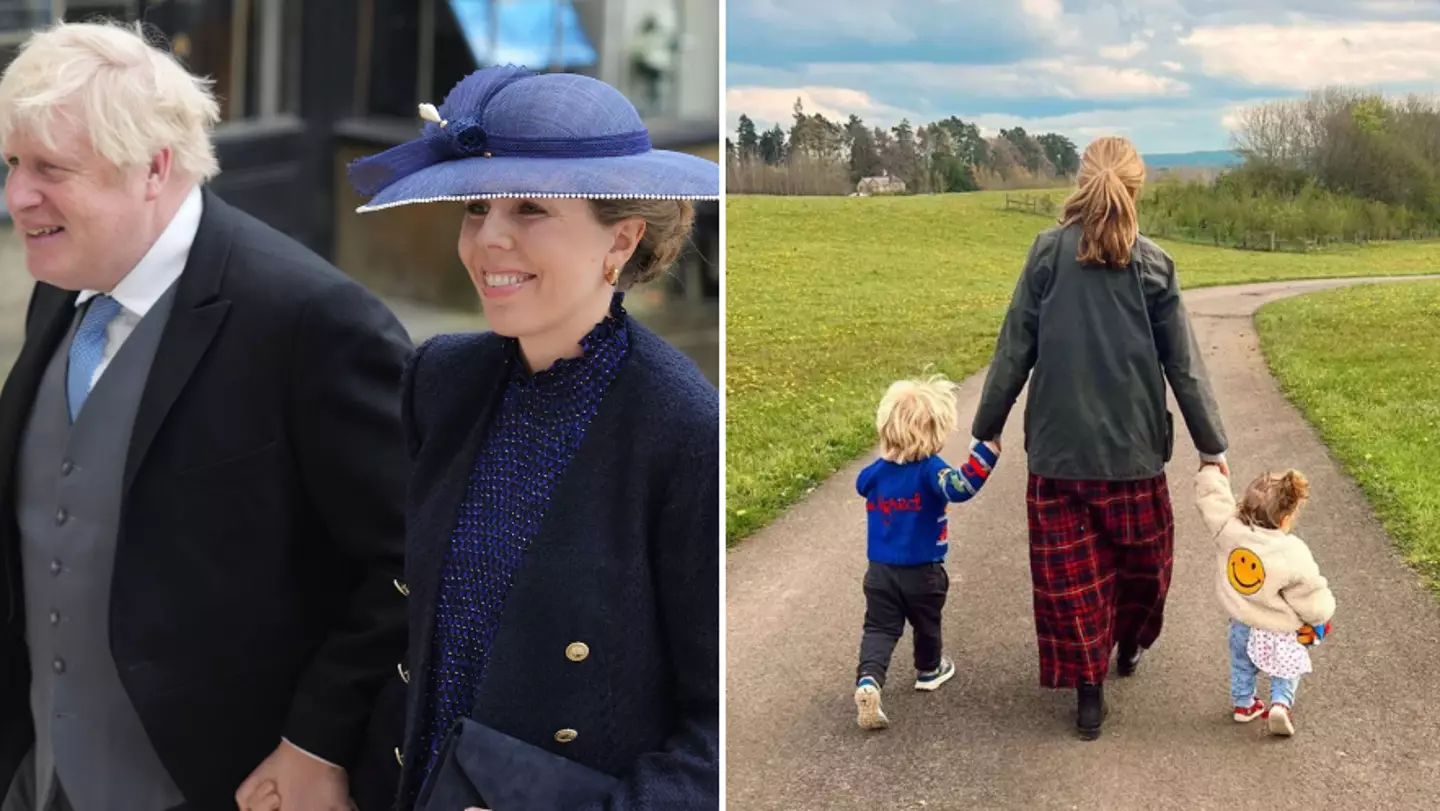 Boris Johnson's wife Carrie announces she's 8 months pregnant with third child