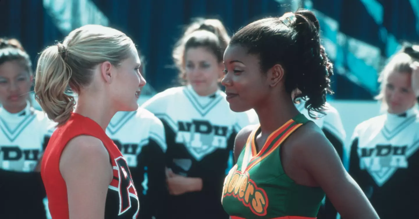 Gabrielle Union and Kirsten Dunst in Bring It On.