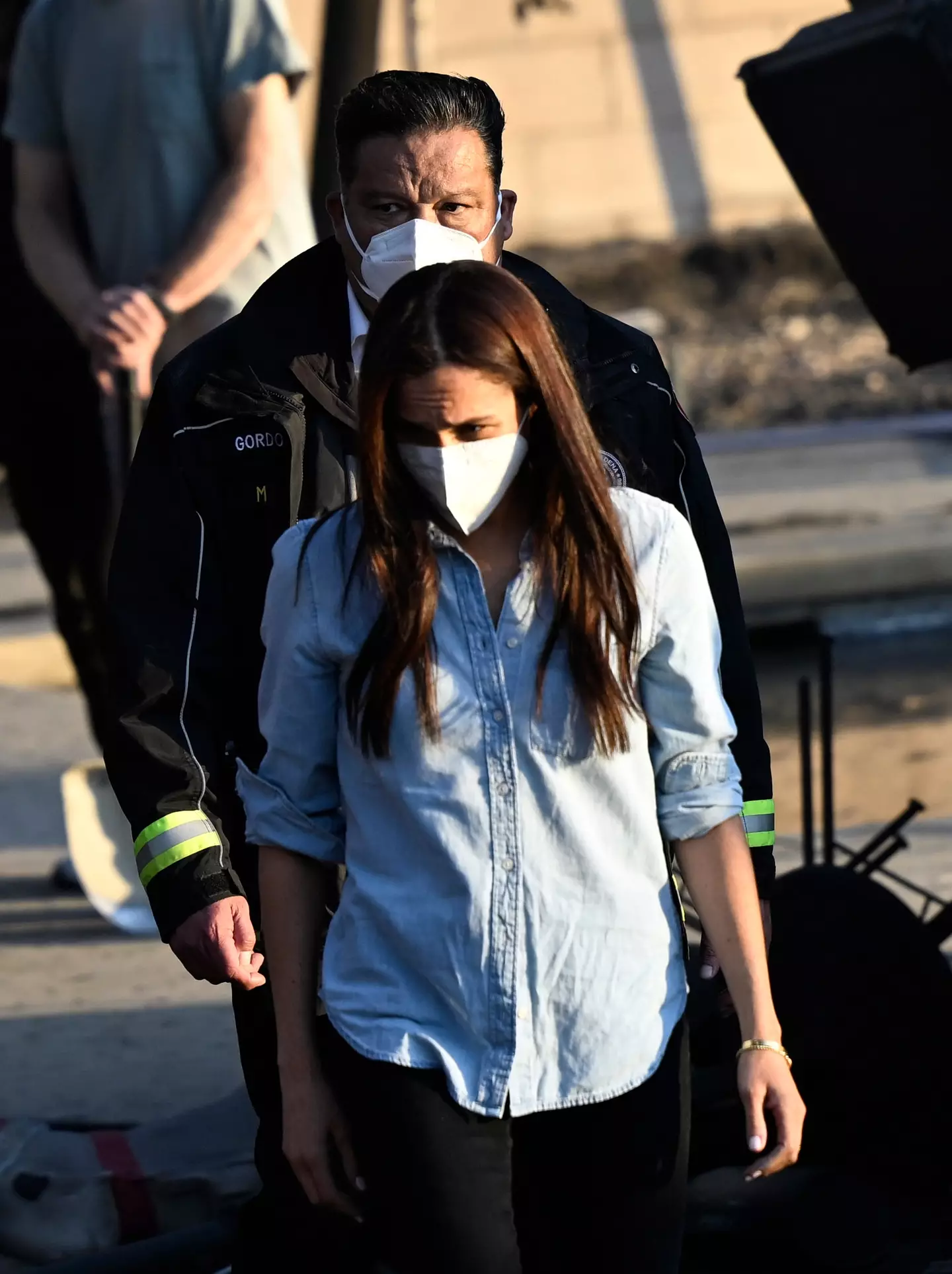 Meghan Markle and Prince Harry handed out food to LA fires evacuees in Pasadena
(Keith Birmingham/MediaNews Group/Pasadena Star-News via Getty Images)
