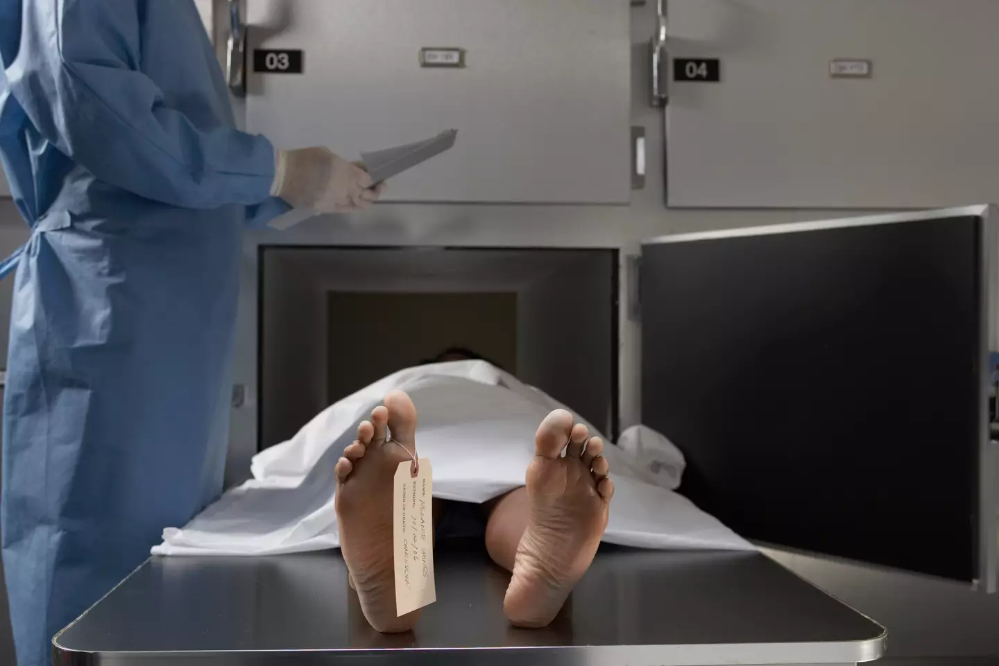 A mortuary technician has opened up on the ins and outs of her profession (Darrin Klimek/Getty)