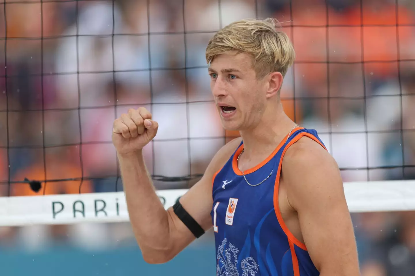Van de Velde was granted permission to compete despite his convictions. (Carl Recine/Getty Images)