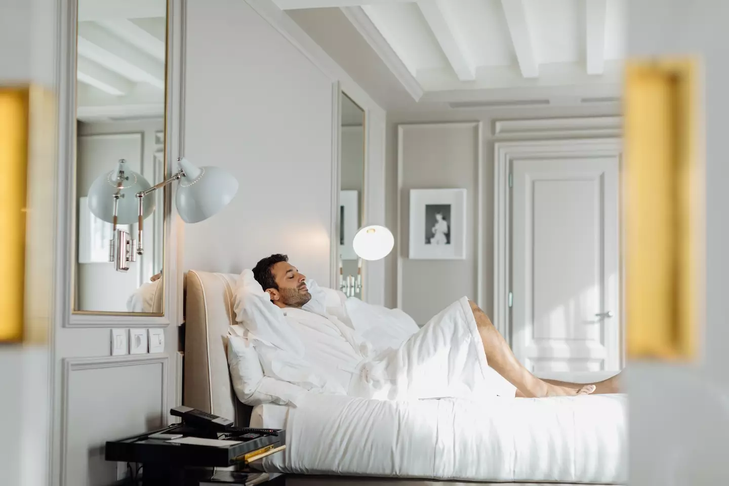 Your partner working away doesn't always mean they're actually working... (Sofie Delauw/Getty)