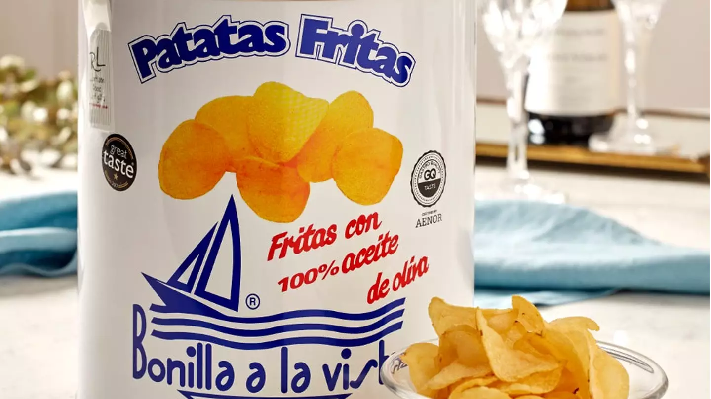 People Can't Believe Fortnum & Mason Is Selling A 500g Tub Of Crisps For £25