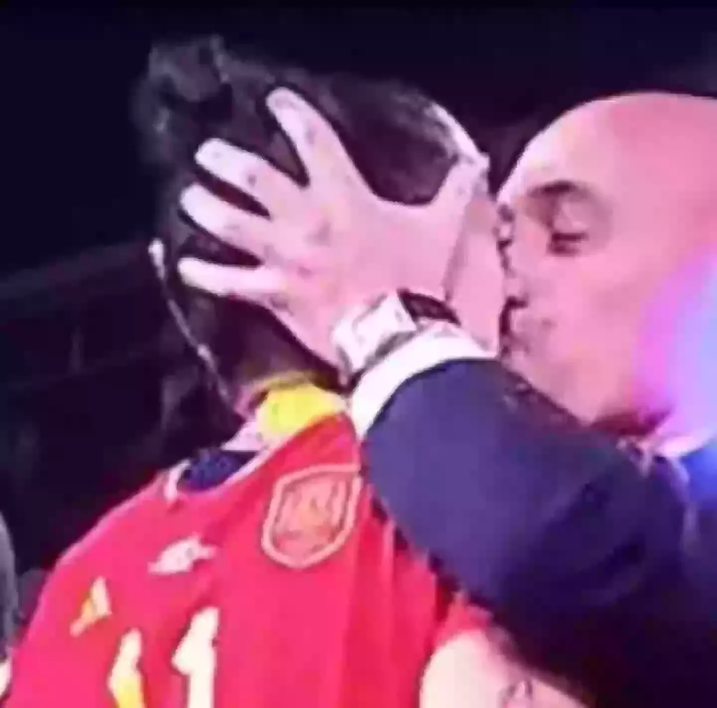 Rubiales was widely criticised for the incident (BBC)